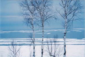 Lake Superior in winter