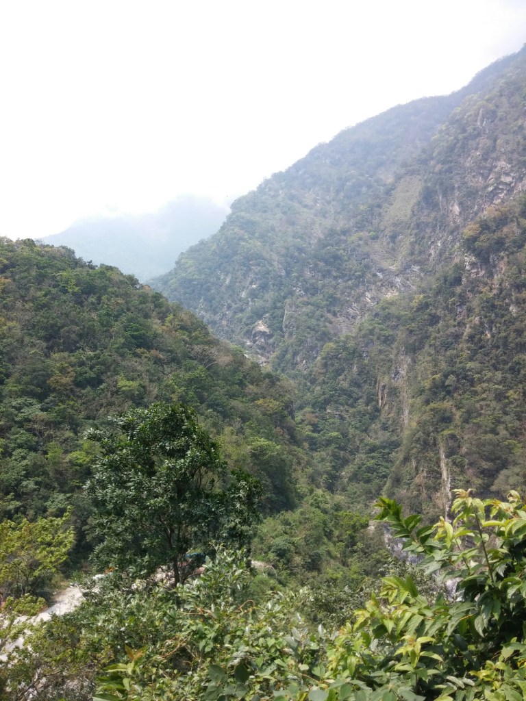 A mountainous island